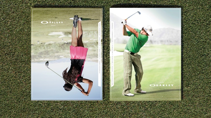 April Larivee - Oakley Fall Golf Catalog