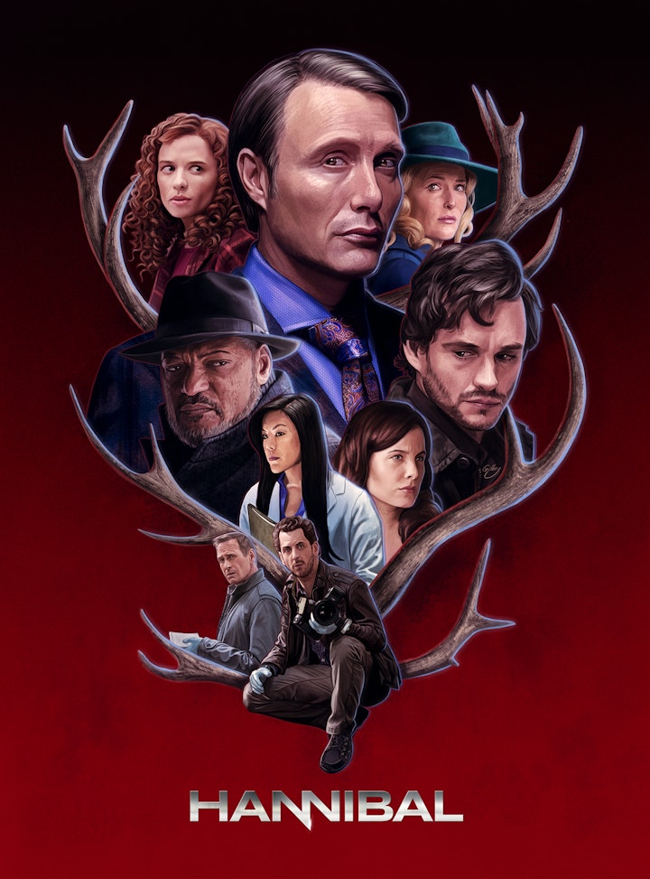 Licensed Prints - Hannibal (licensed by NBC and produced in collaboration with Printed in Blood)