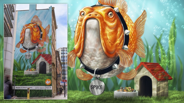 Current Account Switch Service (House 337 – mural campaign)