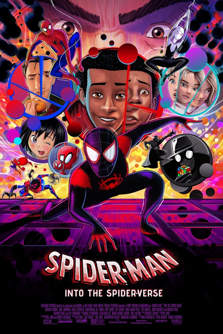 Licensed Prints - Spider-Man: Into The Spider-Verse (licensed by Marvel/Sony and produced in collaboration with Grey Matter Art)