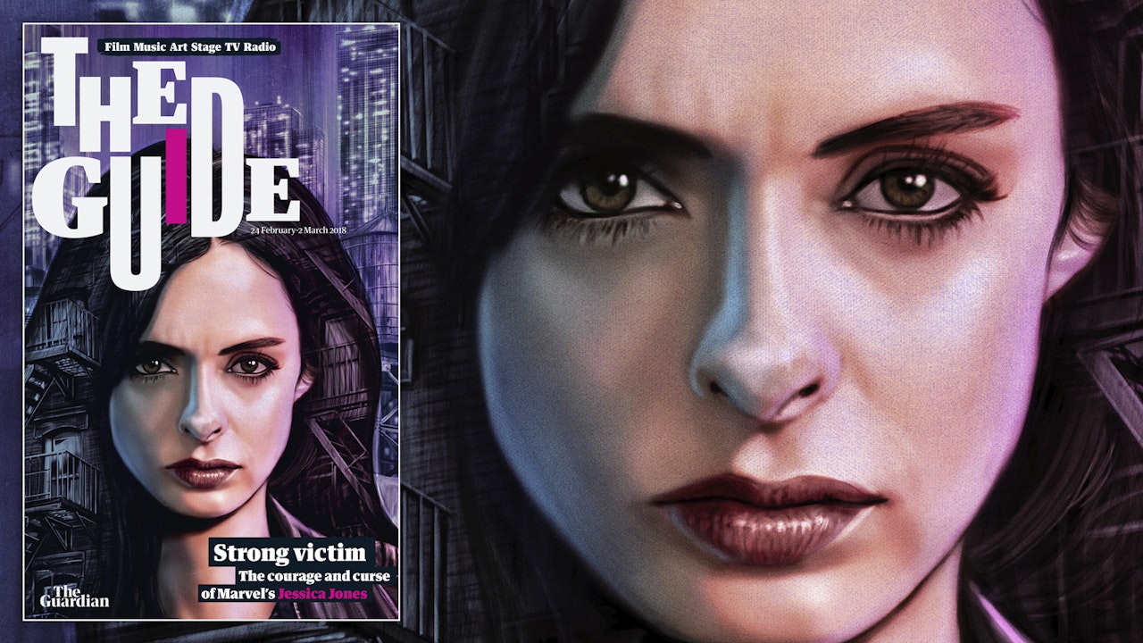 Jessica Jones (Guardian Guide) - Sam Gilbey – Illustration portfolio