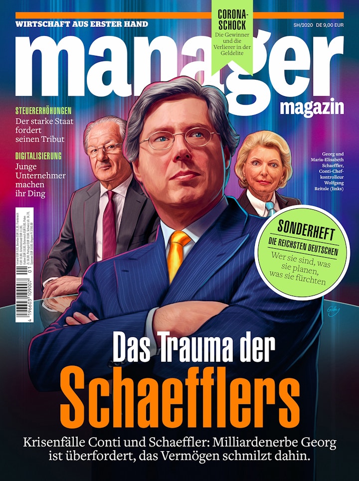 Magazine/Book Covers - Cover for Manager Magazin, November 2020.