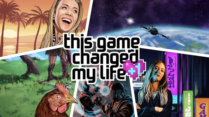 Music and Podcasts - Main key art for the BBC's 'This Game Changed My Life' podcast*, hosted by Julia Harding and Aoife Wilson, via Central Illustration Agency.
*Logo also designed by Sam
