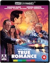 Film Packaging - Standard 4k cover, commissioned by Arrow Video for the 4k re-release of True Romance.