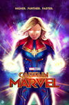 Marvel - Commissioned by Marvel Studios (via The Poster Posse) for the promotion of Captain Marvel leading up to the theatrical release on social media and at press events.