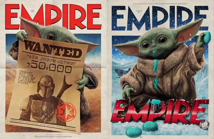 The Mandalorian Subscriber Covers (Empire)