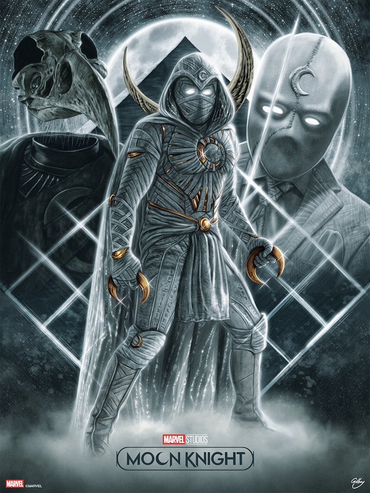 Marvel - Moon Knight (licensed by Marvel and produced in collaboration with Grey Matter Art)