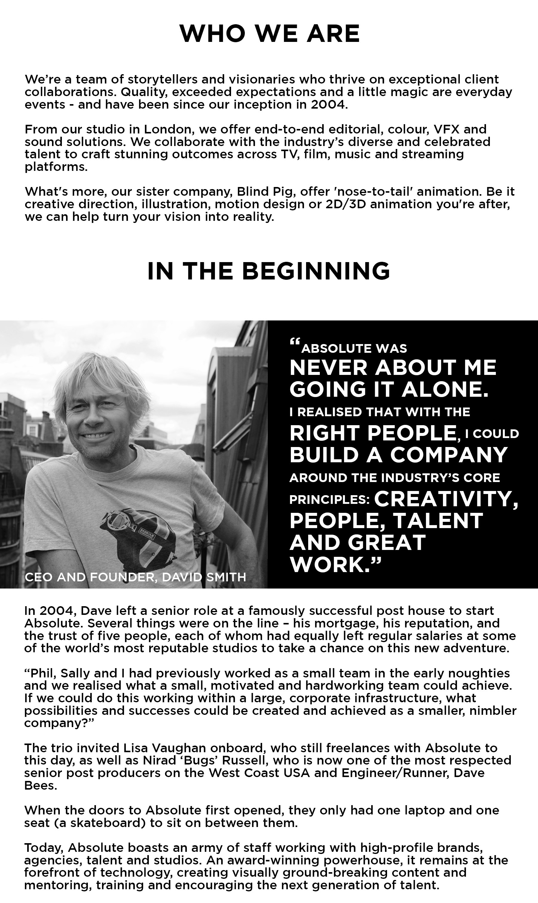 About - Absolute Post