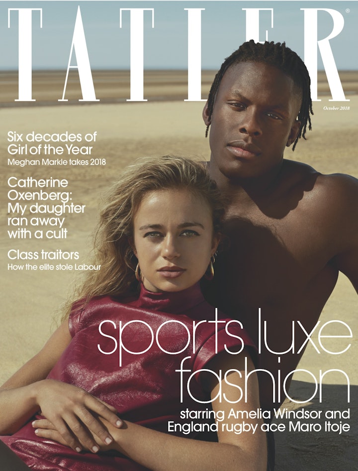 Tatler Oct Cover Story - Amelia Windsor / Maroitoje