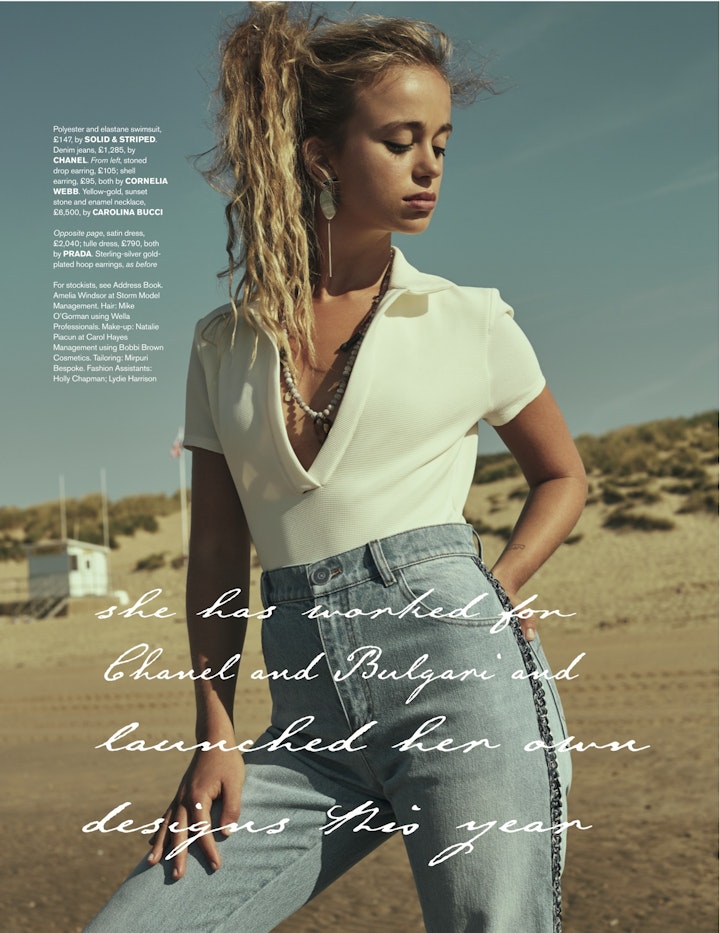 Tatler Oct Cover Story - Amelia Windsor / Maroitoje