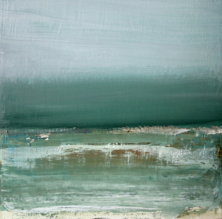 SHALLOWS. Acrylic on board. 70x70cm. SOLD