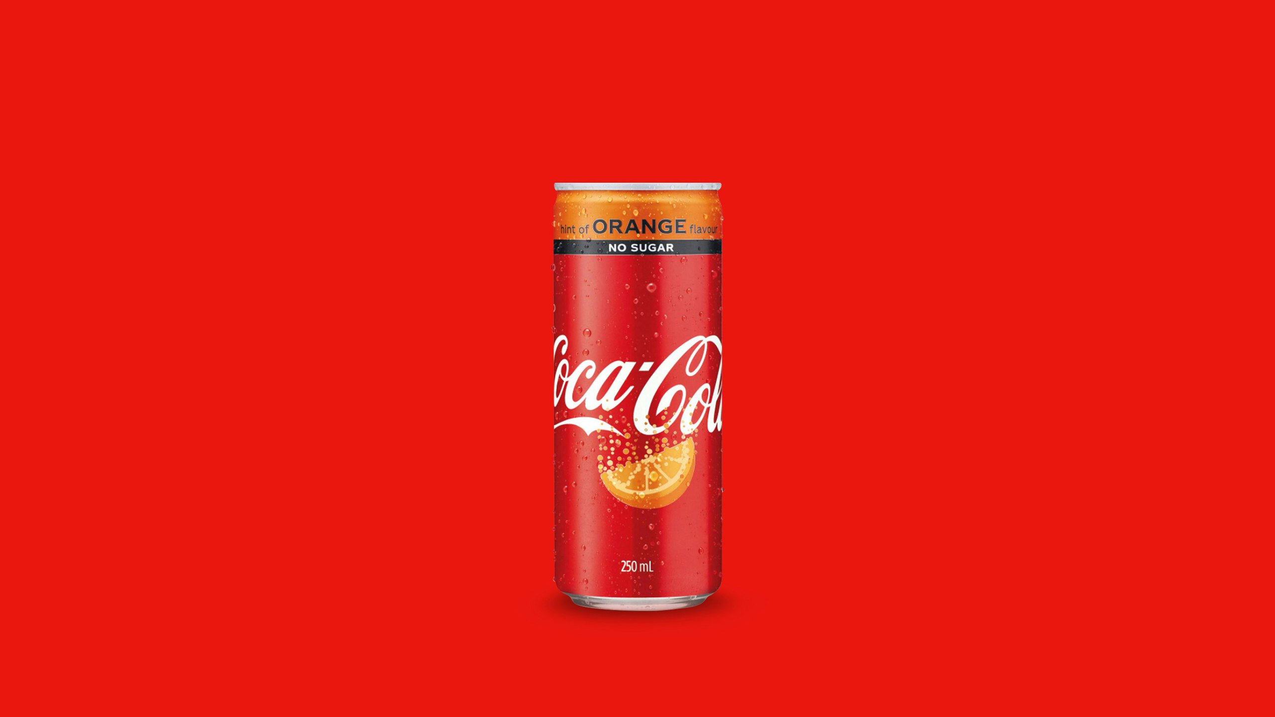 Coke Orange can -