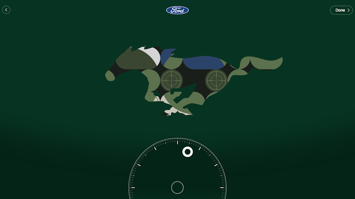 Mustang Personalizer App