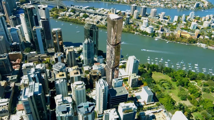 SKY TOWER, Brisbane ~ Client AMP & Billbergia