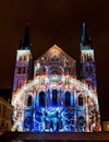 Mapping show at the Saint-Remi Basilica