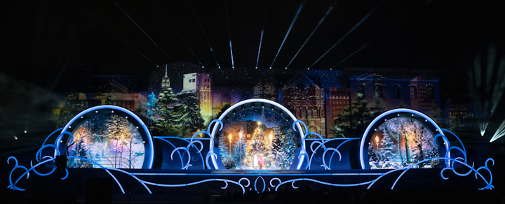The Crystal Promise Christmas show Universal Studios Japan