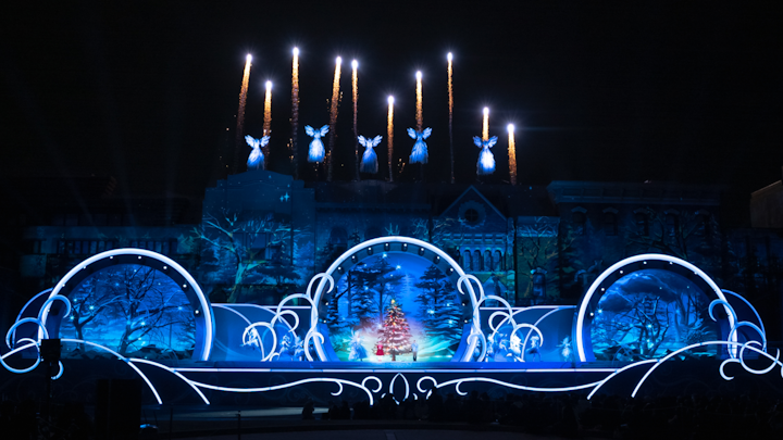 The Crystal Promise Christmas show Universal Studios Japan