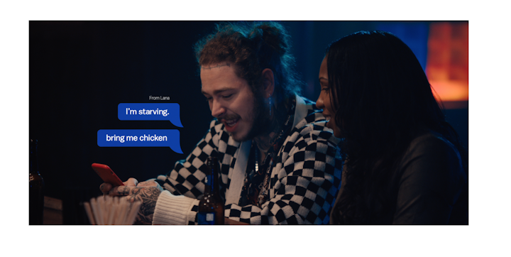 Post Malone for Bud Light's "Friendship Test"