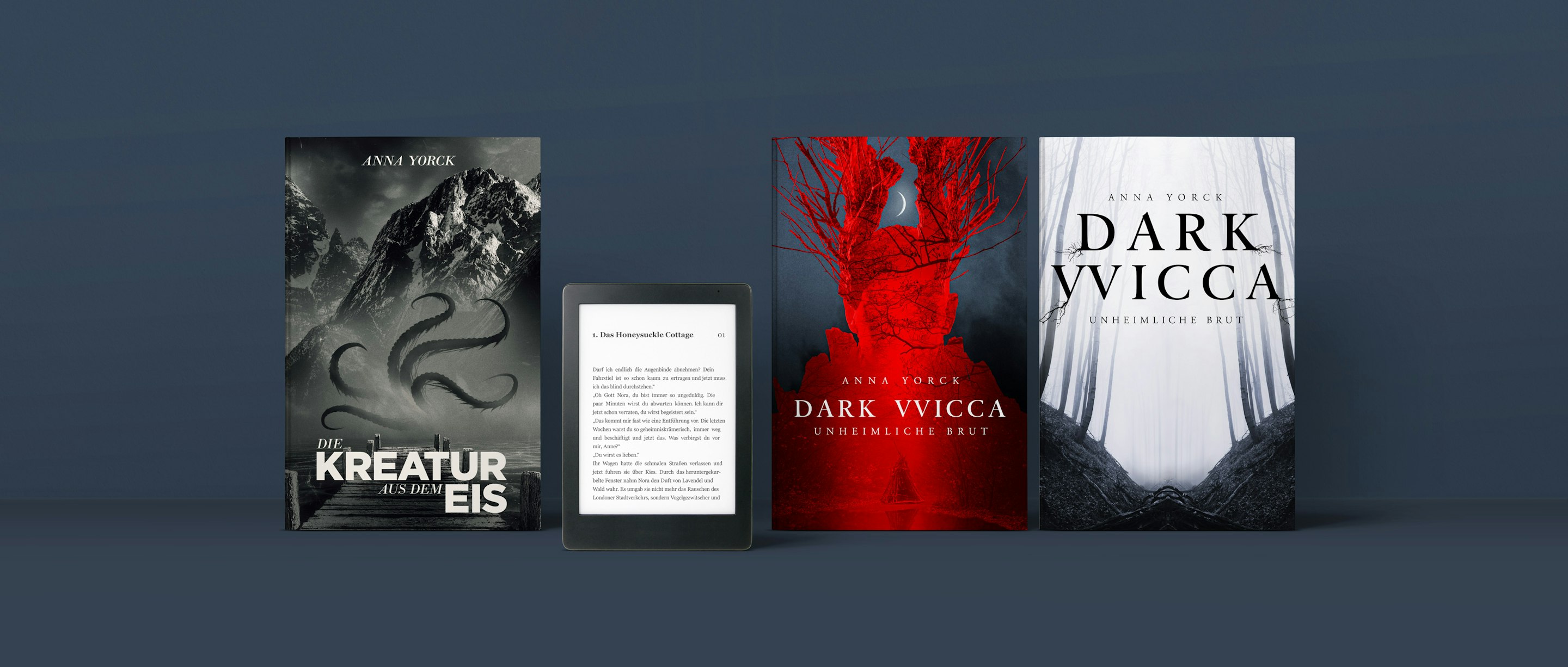 Anna Yorck - Book Covers