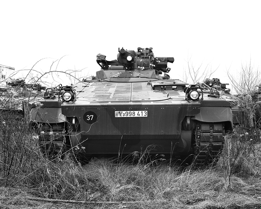 Sebastian Wanke, Panzer, Baryt, 4 x 5 