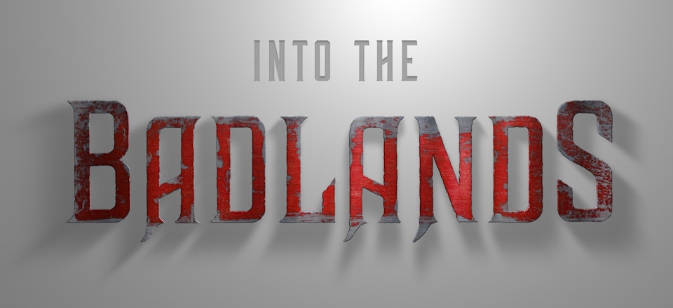 Into The Badlands - Logo design