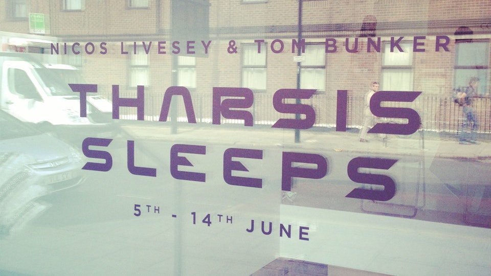 Throne ~ Tharsis Sleeps - The project culminated in an exhibition at The Cob Gallery in Camden
