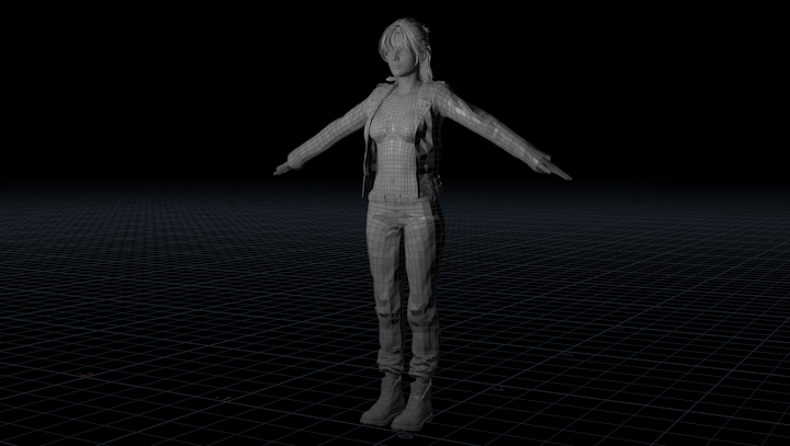 Imported Mesh from Character Creator