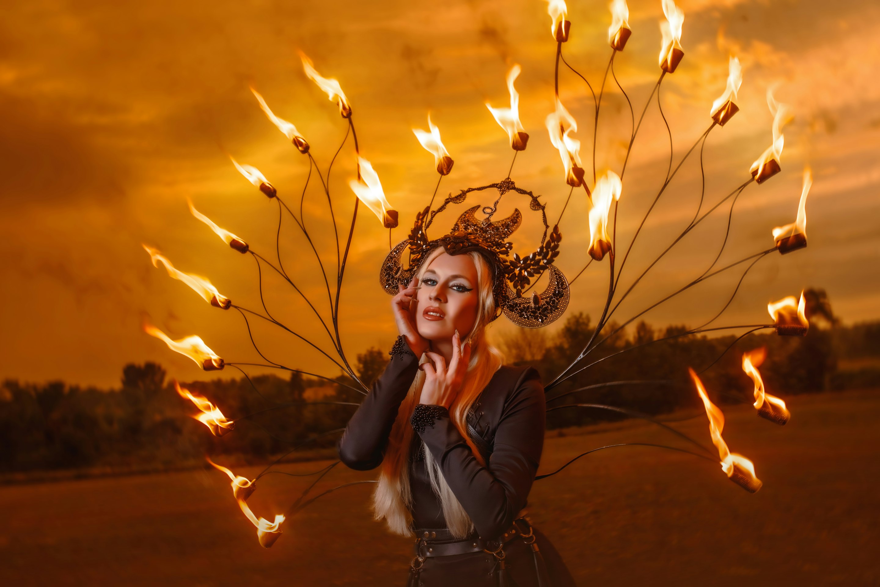 Jessica Mary Clayton | Costume Designer | Wardrobe Stylist I Flow Artist - Fire Witch