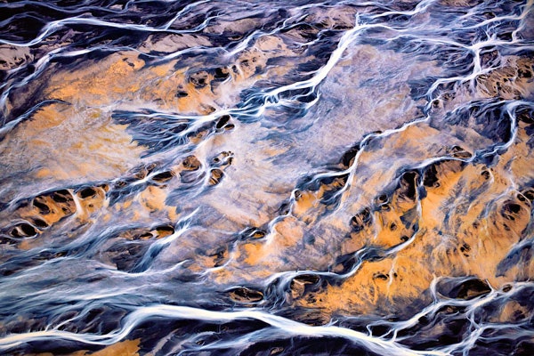 Aerial - Iceland River Delta - 
Limited Edition