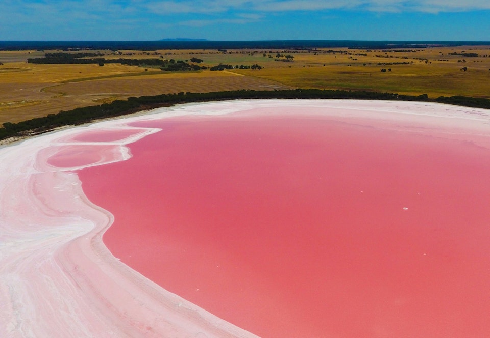 Pink Lakes Of Australia