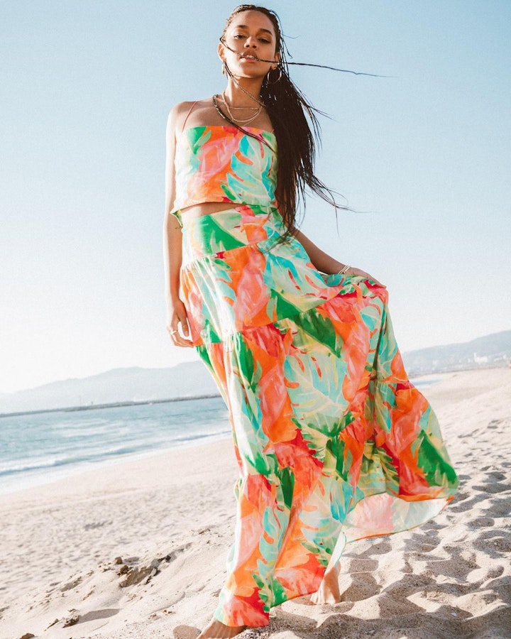 Produced - "Tropics Palm" featured our resort faves and newest prints.