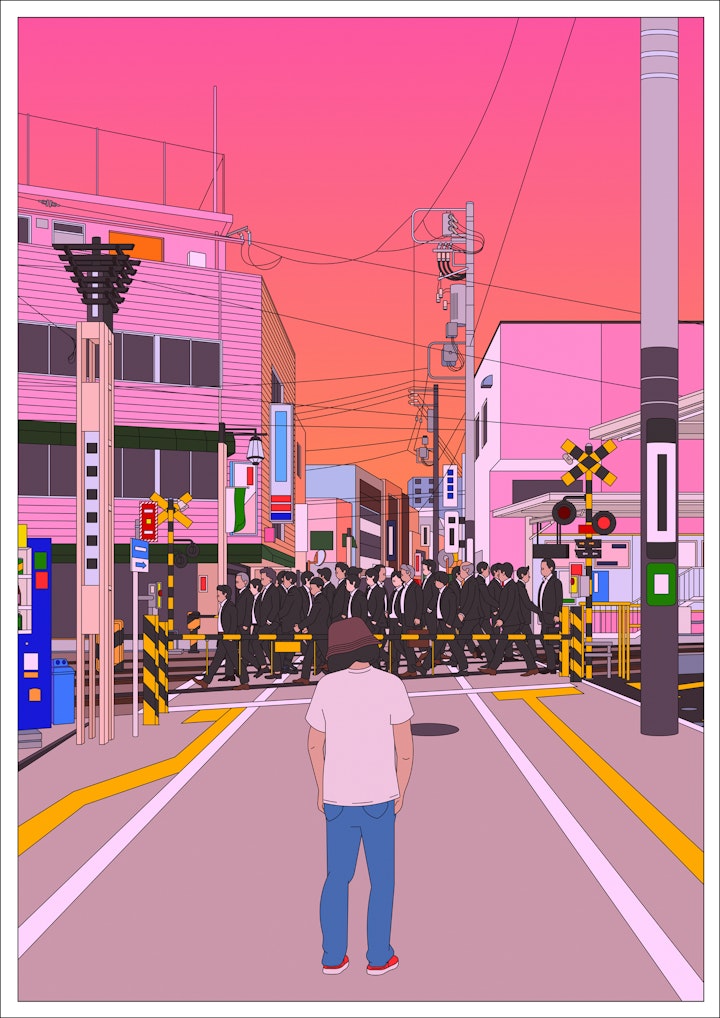 Emile the Illustrator - Outside in_exhib5