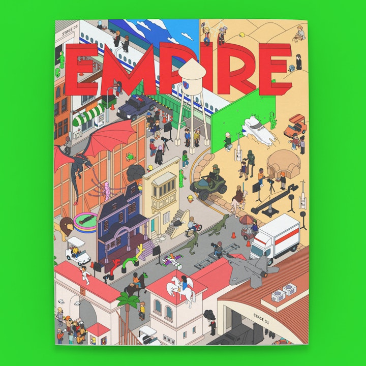 Emile the Illustrator - EMPIRE LE BOOK flat