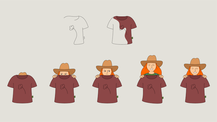 Emile the Illustrator - storyboard farmer