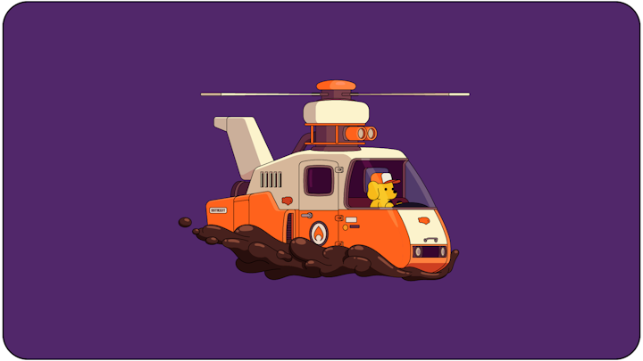 Emile the Illustrator - DR illo