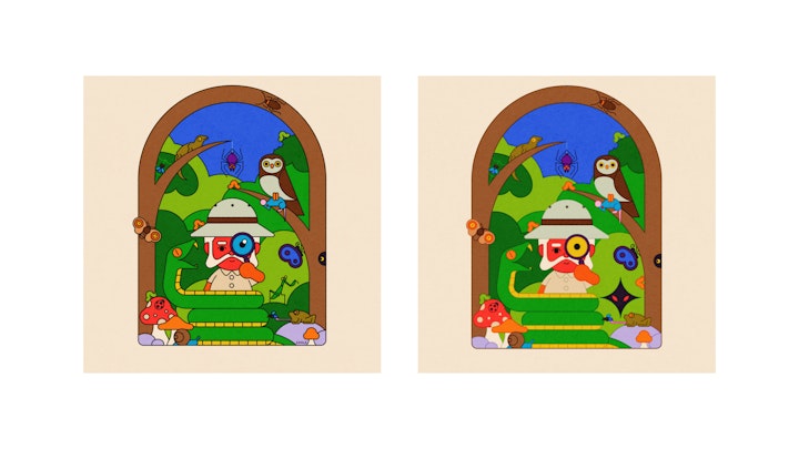Emile the Illustrator - iSpy compare
