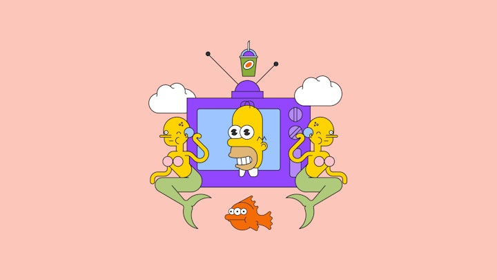 Emile the Illustrator - 12_Expose 8 Simpsons