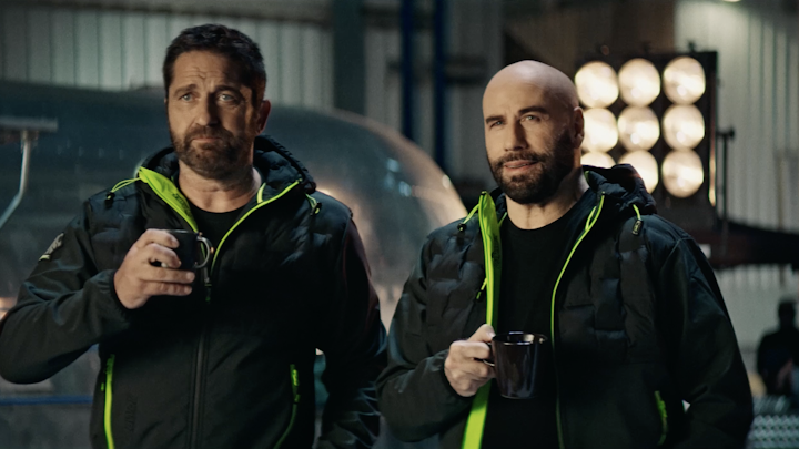 upower - undercover spies w/ john travolta & gerard butler