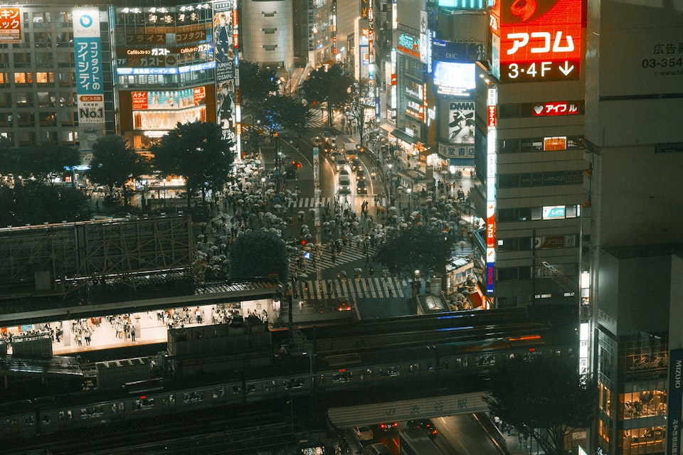 Levi's Tokyo. Night_Scene_Tokyo
