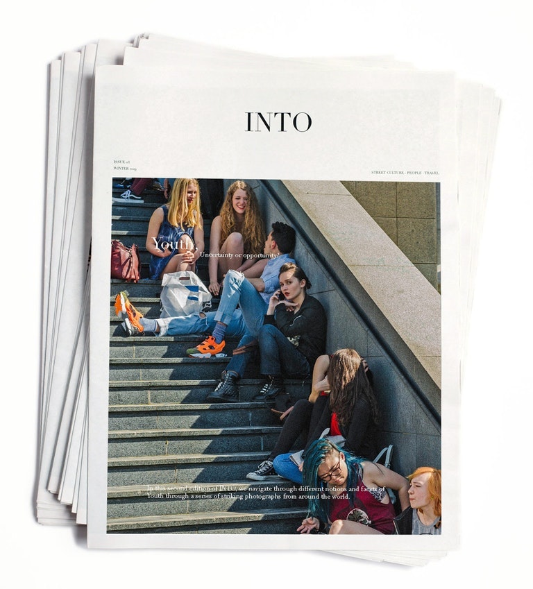 Ivan Hugo - INTO magazine. edition 02, Youth, uncertainty or opportunity?