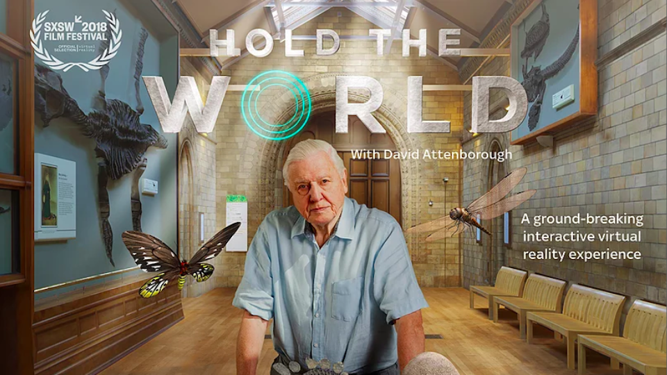 "Hold the world" David Attenborough