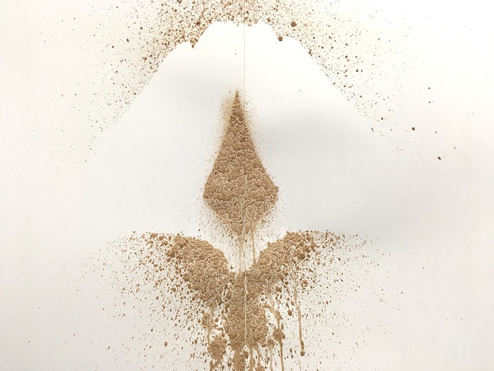 Spitlithics
﻿2019
﻿﻿﻿Cocoa on paper.