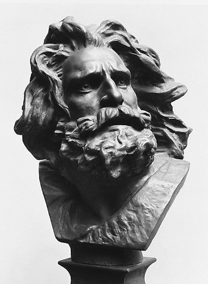 François Rude's 'Head of the Old Warrior' (study, for 'La Marseillaise' c.1835)
