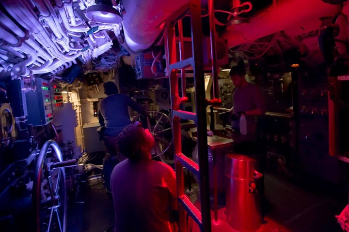 Fairwater Journal - Filming on a Submarine