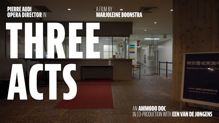 Pierre Audi in Three Acts / stage by Anish Kapoor -