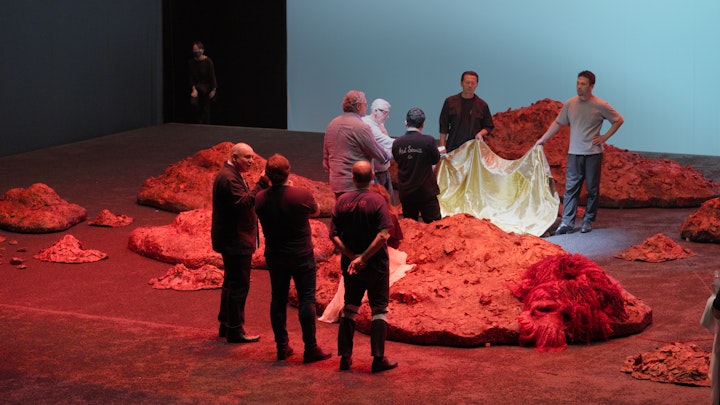 Pierre Audi in Three Acts / stage by Anish Kapoor -