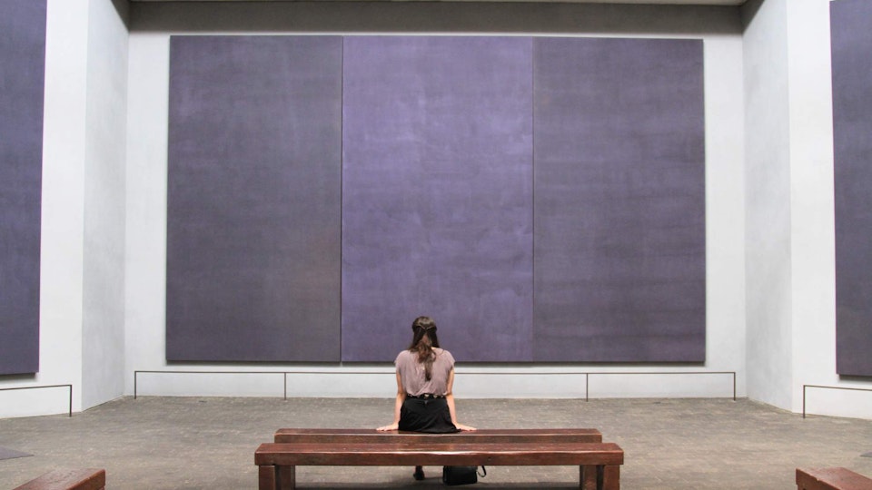 The silence of Mark Rothko -