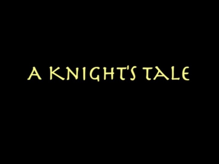 Re watchables - the guilty pleasures - Episode#2 - A Knight's Tale with Prabal Purkayastha