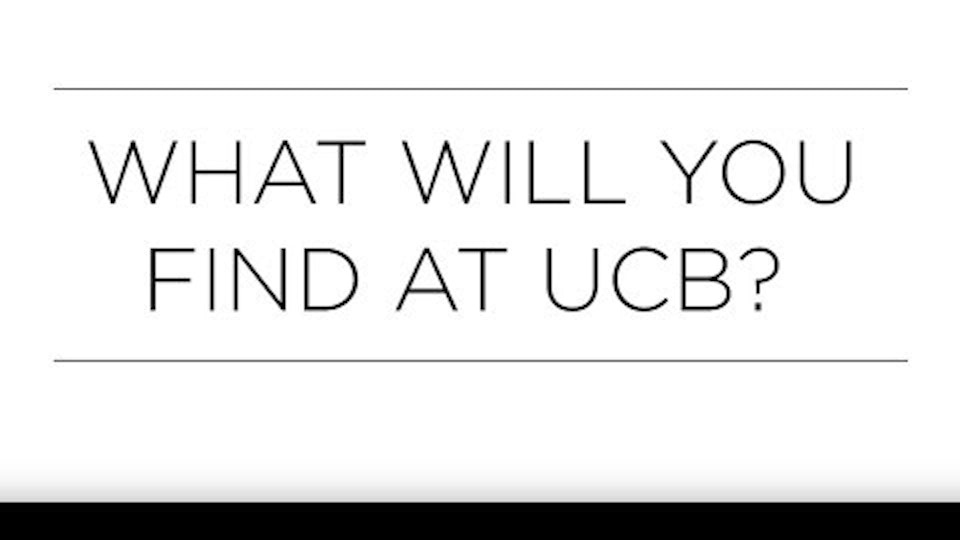 I Found My Voice | What Will You Find At UCB?