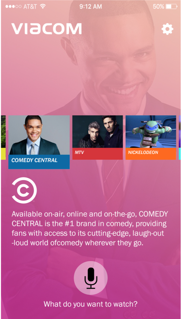 Viacom Cognitive Mobility -